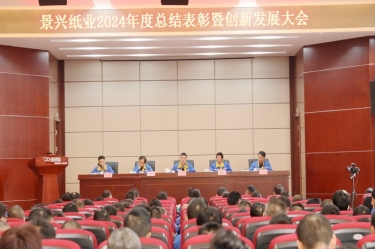 乘风破浪 逐梦前行 | 景兴纸业2024年度总结表彰暨创新发展大会隆重召开